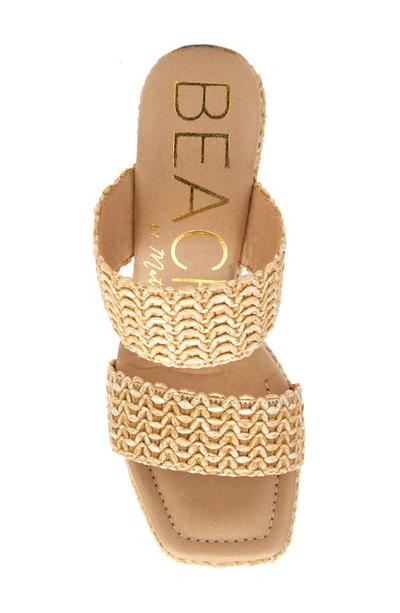 Beach By Matisse Gem Platform Sandal In Natural