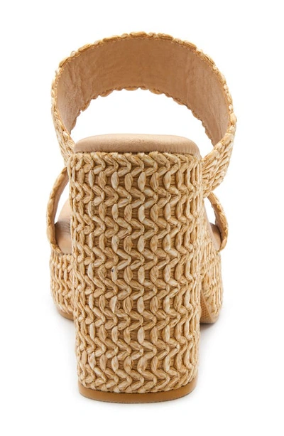 Beach By Matisse Gem Platform Sandal In Natural