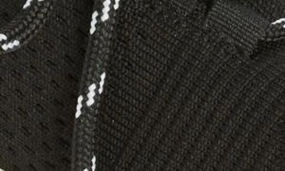 Shop Versace Trigreca Knit Sneaker In Black
