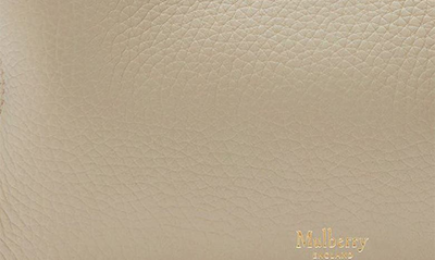 Mulberry Small Iris Leather Top Handle Bag In Chalk