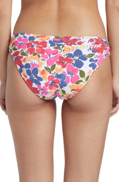 Shop Roxy Beach Classics Hipster Bikini Bottoms In Bloomin Babe