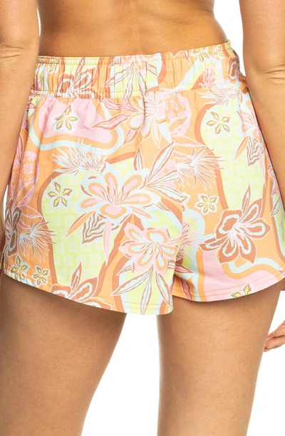 Shop Roxy New Fashion Cover-up Shorts In Mock Orange  Del