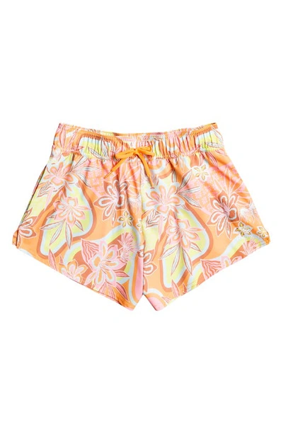 Shop Roxy New Fashion Cover-up Shorts In Mock Orange  Del