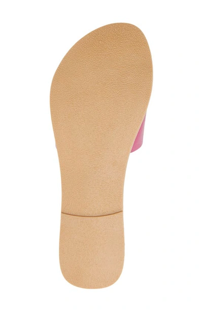 Beach By Matisse Coconuts By Matisse Cabana Slide Sandal In Fuchsia