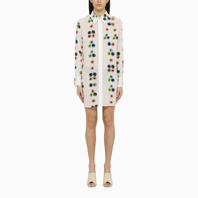 Shop Chloé White Chemisier With Print In Multicolor