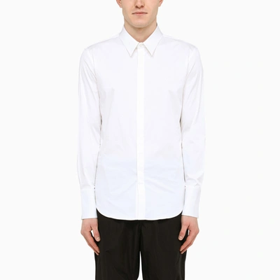 Shop Ferragamo Classic White Cotton Shirt