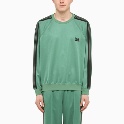 Shop Needles | Emerald Crewneck Sweatshirt In Green