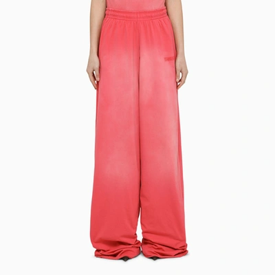 Shop Vetements Pink Tie-dye Oversize Trousers
