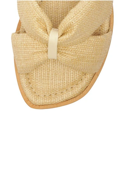 Shop Schutz Fairy Slide Sandal In Natural/ Egg Shell