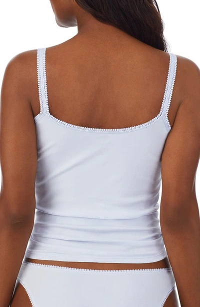 Shop On Gossamer Reversible Stretch Cotton Camisole In Light Breeze