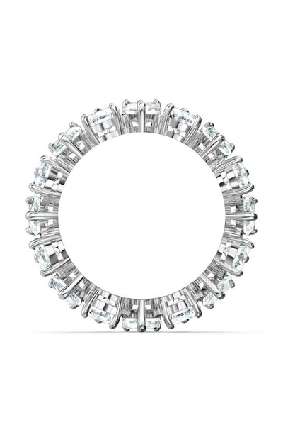 Shop Swarovski Vittore Crystal Ring In Clear