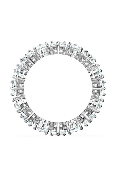 Swarovski Vittore Pear Shape Crystal Band Ring In Clear