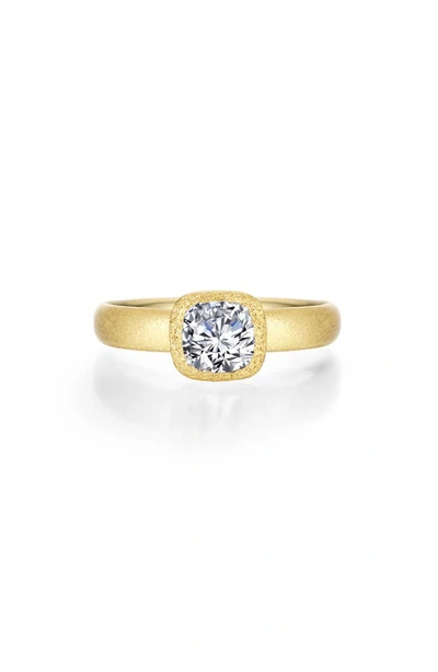 Lafonn Cushion Cut Simulated Diamond Ring In White