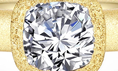 Lafonn Cushion Cut Simulated Diamond Ring In White