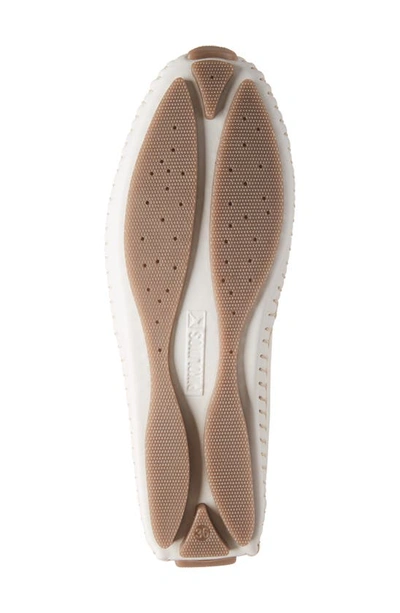Pikolinos Jerez Perforated Loafer In Nata Leather