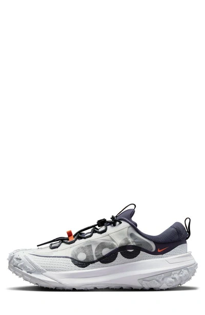 Shop Nike Acg Mountain Fly 2 Low Trail Shoe In Gridiron/ Black/ Summit White