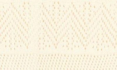 Shop Rag & Bone Renee Long Sleeve Crochet Minidress In Ivory