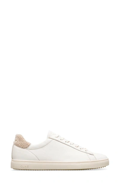 Shop Clae Bradley Sneaker In Off-white Vanilla Terry