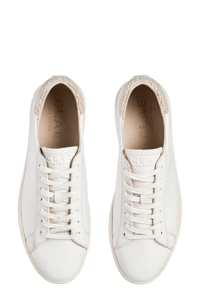Clae Bradley Sneaker In Off-white Vanilla Terry