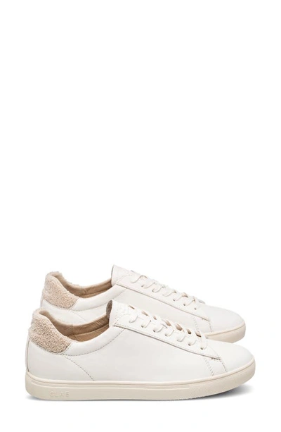 Clae Bradley Sneaker In Off-white Vanilla Terry