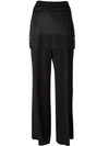 GIVENCHY LACE TRIM SKIRT TROUSERS,16U540521011403761