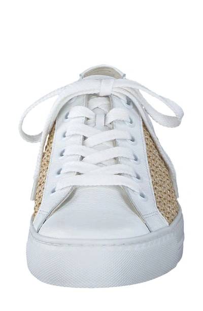 Shop Paul Green Rachel Sneaker In White Nature Combo