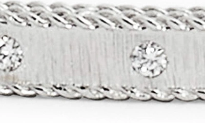 Shop Roberto Coin Princess Diamond Bracelet In Wg