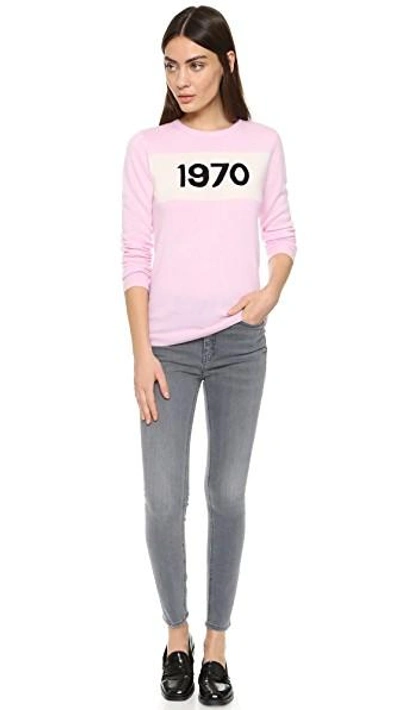 Shop Bella Freud Cashmere 1970 Sweater In Pink