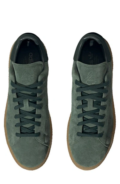 Shop Adidas Originals Stan Smith Crepe Sole Sneaker In Pantone/ Shadow Green