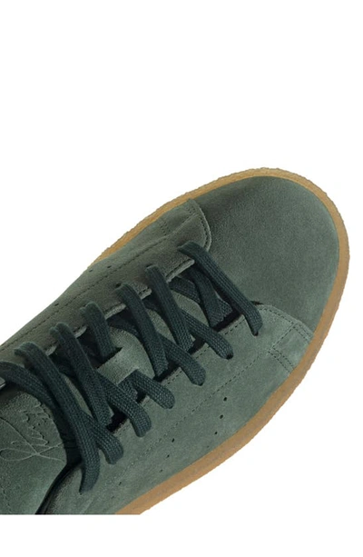 Shop Adidas Originals Stan Smith Crepe Sole Sneaker In Pantone/ Shadow Green