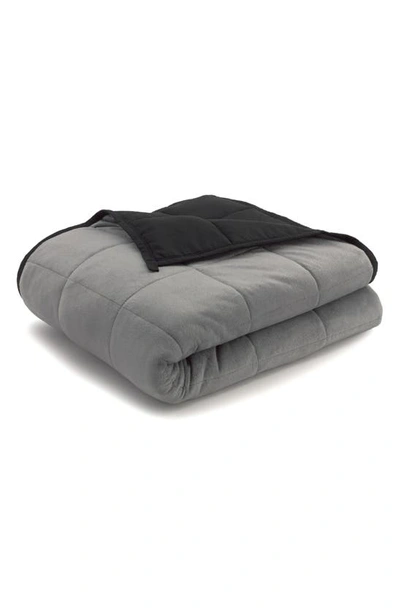 Shop Ella Jayne Home Weighted Blanket In Grey/grey