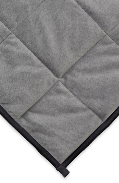 Shop Ella Jayne Home Weighted Blanket In Grey/grey
