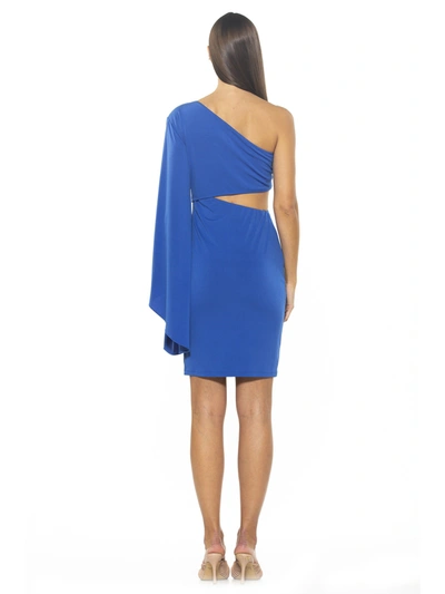 Alexia Admor Reese One Shoulder Dress In Multi