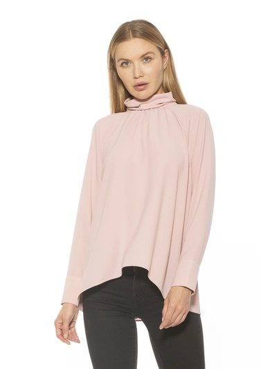 Shop Alexia Admor Danielle Blouse In Pink