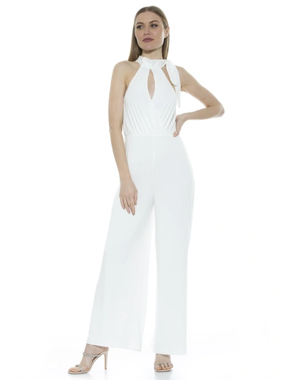Shop Alexia Admor Sienna Jumpsuit In White