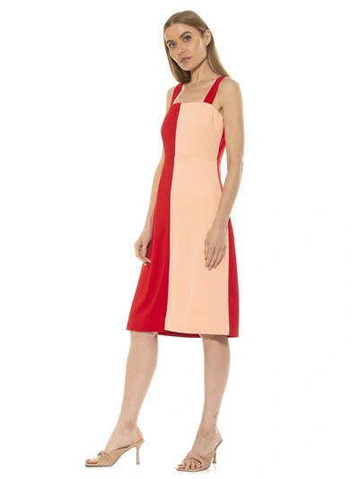 Alexia Admor Marissa Midi Dress In Multi