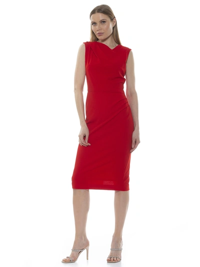 Shop Alexia Admor Diane Dress In Red