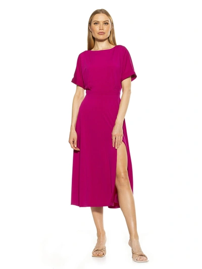 Shop Alexia Admor Lana Midi Dress In Pink