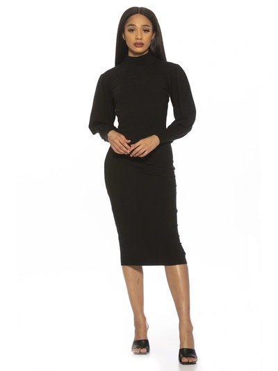 Shop Alexia Admor Valeria Dress In Black