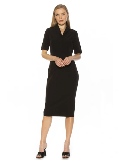 Shop Alexia Admor Kinsley Dress In Black