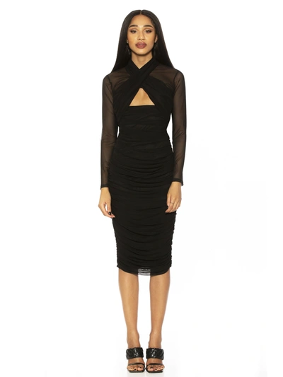 Shop Alexia Admor Jenna Dress In Black