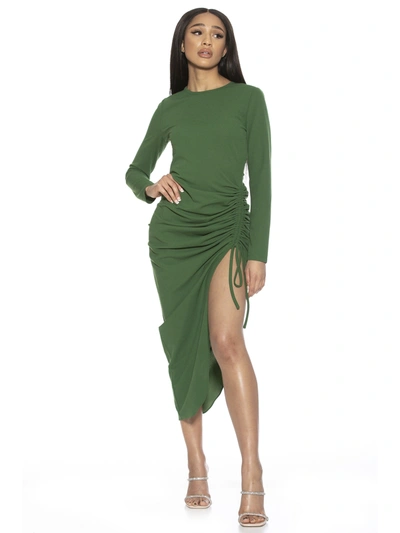 Shop Alexia Admor Nikki Dress In Green