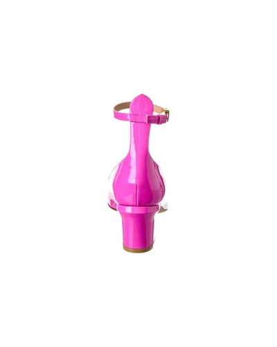 Shop Valentino Vlogo Tan-go 60 Patent Pump In Pink
