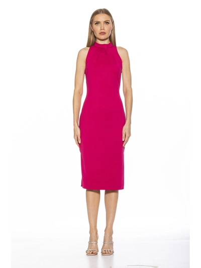 Shop Alexia Admor Mila Sleeveless Dress In Pink