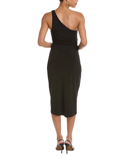Shop Socialite One-shoulder Dress In Black