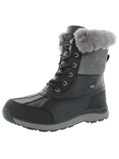 Shop Ugg Adirondack Iii Womens Leather Lace Up Winter Boots In Multi