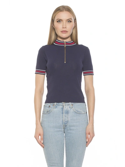 Shop Alexia Admor Pheobe Top In Blue