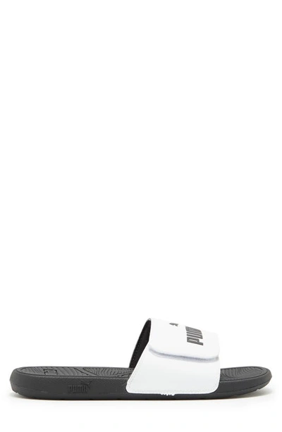 Shop Puma Cool Cat 2.0 Slide Sandal In White