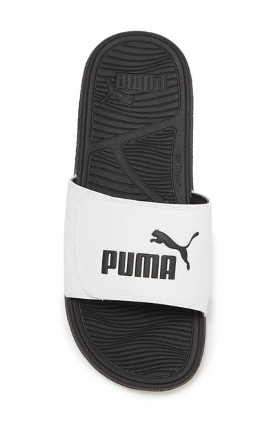 Shop Puma Cool Cat 2.0 Slide Sandal In White