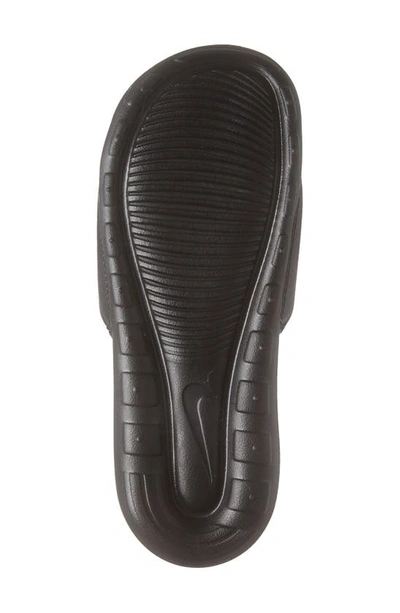 Shop Nike Victori Slide Sandal In Black/ Red Bronze